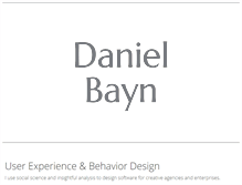 Tablet Screenshot of danielbayn.com